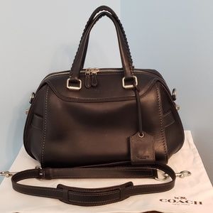 Coach Black Leather Handbag